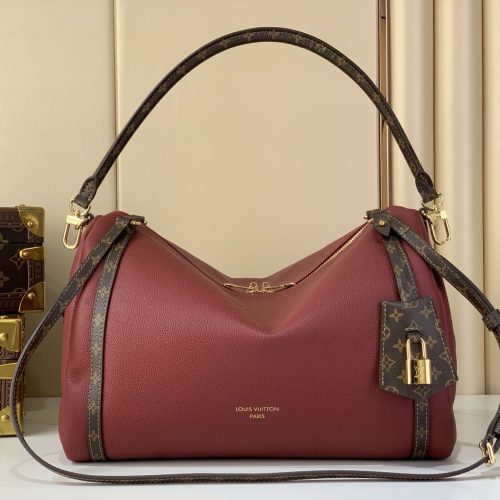 Medium Leather Top Handle Bag